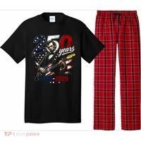 250 Years Abraham Lincoln Guitar July 4th 250th Anniversary Pajama Set thumb 0