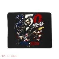 250 Years Abraham Lincoln Guitar July 4th 250th Anniversary Mousepad thumb 0