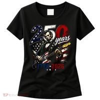 250 Years Abraham Lincoln Guitar July 4th 250th Anniversary Women's T-Shirt thumb 0