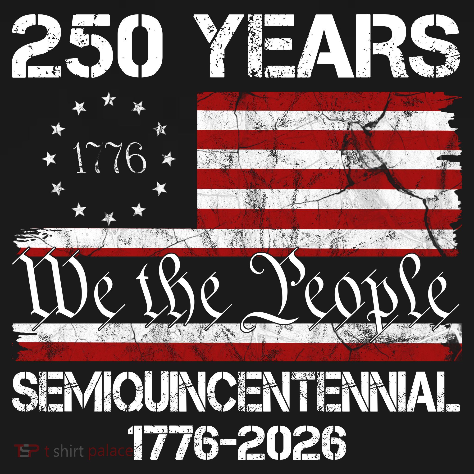 250 Years America 250th Anniversary Semiquincentennial 1776-2026 Ornament