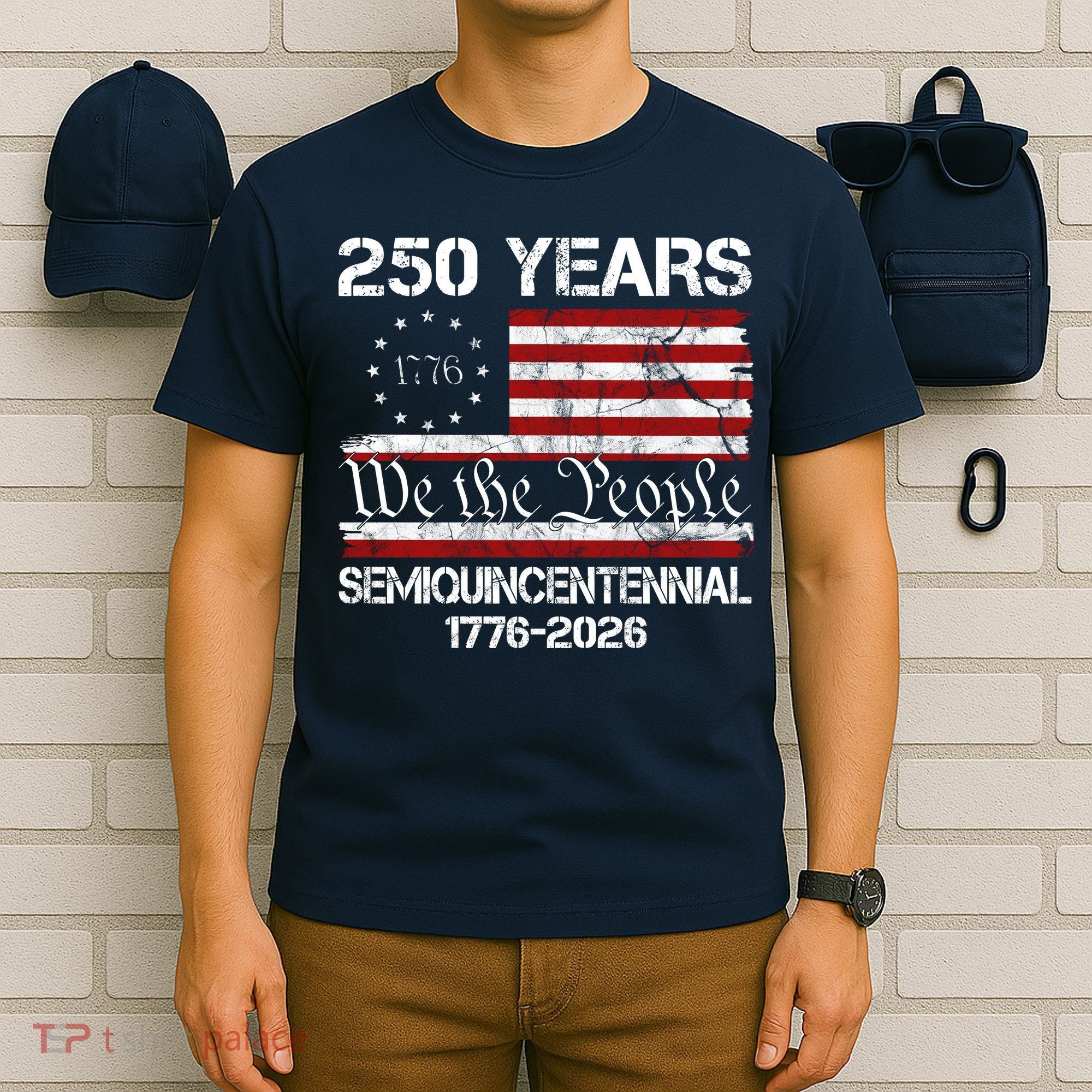 250 Years America 250th Anniversary Semiquincentennial 1776-2026 T-Shirt