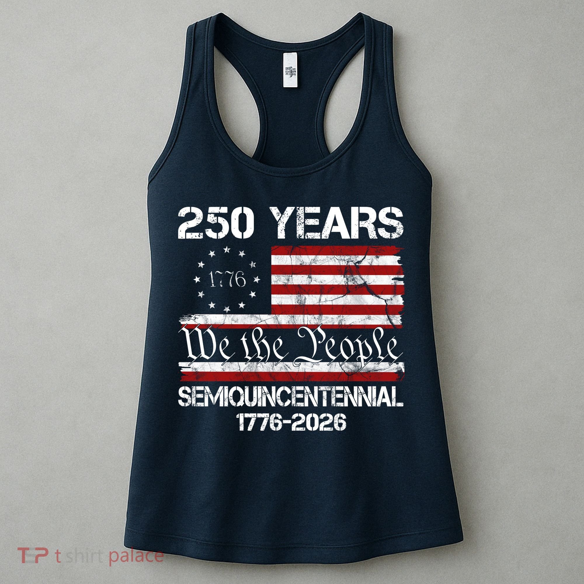 250 Years America 250th Anniversary Semiquincentennial 1776-2026 Women's Tank Top