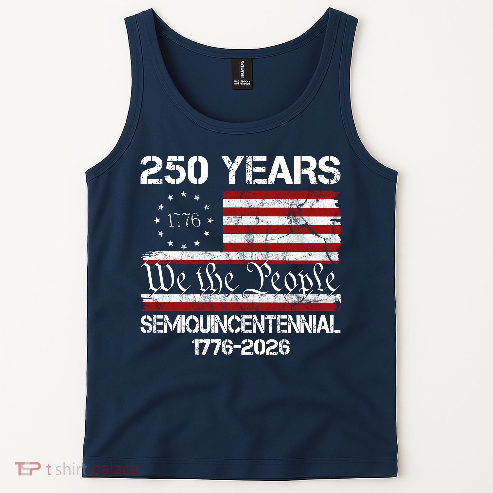 250 Years America 250th Anniversary Semiquincentennial 1776-2026 Tank Top