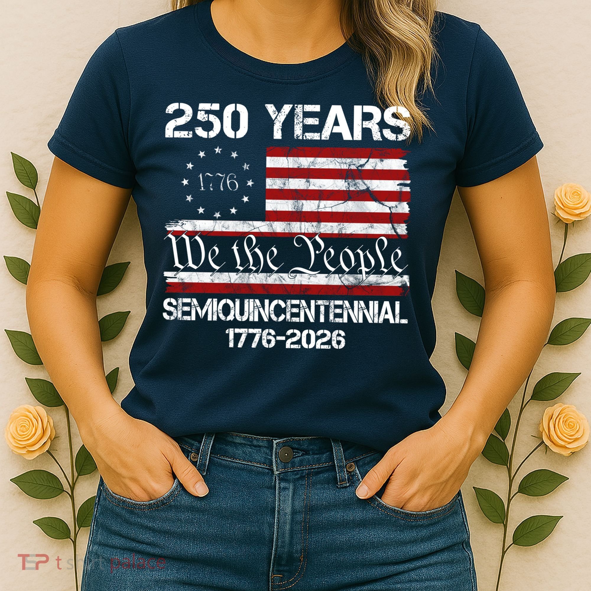 250 Years America 250th Anniversary Semiquincentennial 1776-2026 Women's T-Shirt