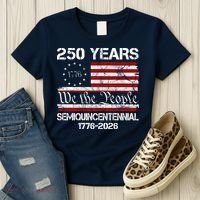 250 Years America 250th Anniversary Semiquincentennial 1776-2026 Women's T-Shirt thumb 3