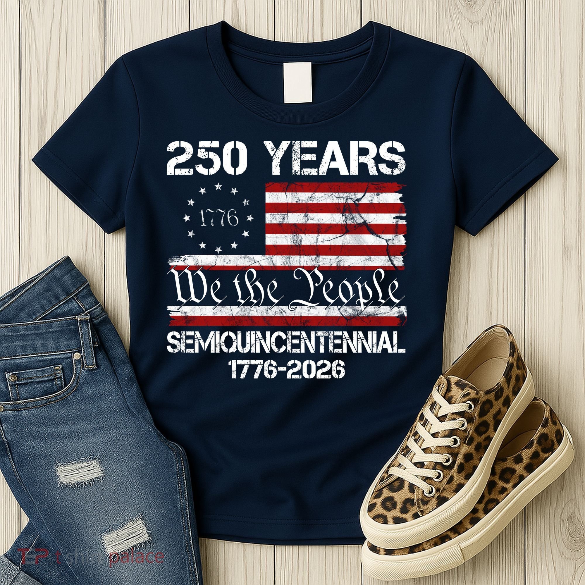 250 Years America 250th Anniversary Semiquincentennial 1776-2026 Women's T-Shirt