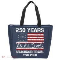 250 Years America 250th Anniversary Semiquincentennial 1776-2026 Tote Bag thumb 0