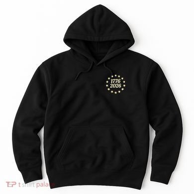 250 Years American 250th Anniversary Front And Back  Hoodie