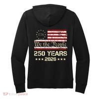 250 Years American 250th Anniversary Front And Back  Women's Hoodie thumb 1