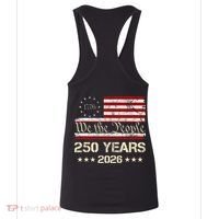 250 Years American 250th Anniversary Front And Back  Women's Tank Top thumb 4