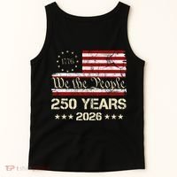250 Years American 250th Anniversary Front And Back  Tank Top thumb 5