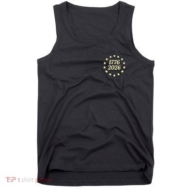 250 Years American 250th Anniversary Front And Back  Tank Top
