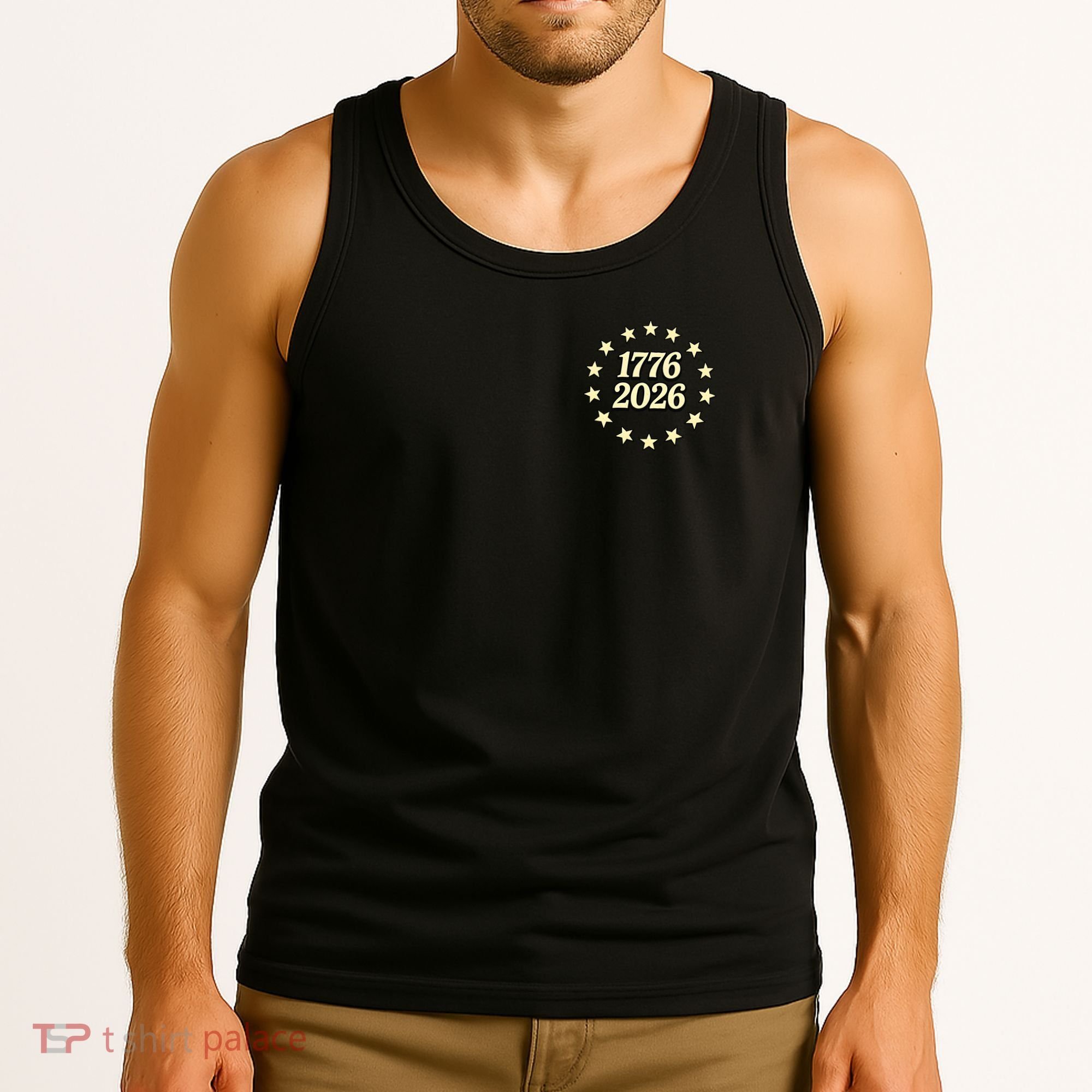 250 Years American 250th Anniversary Front And Back  Tank Top