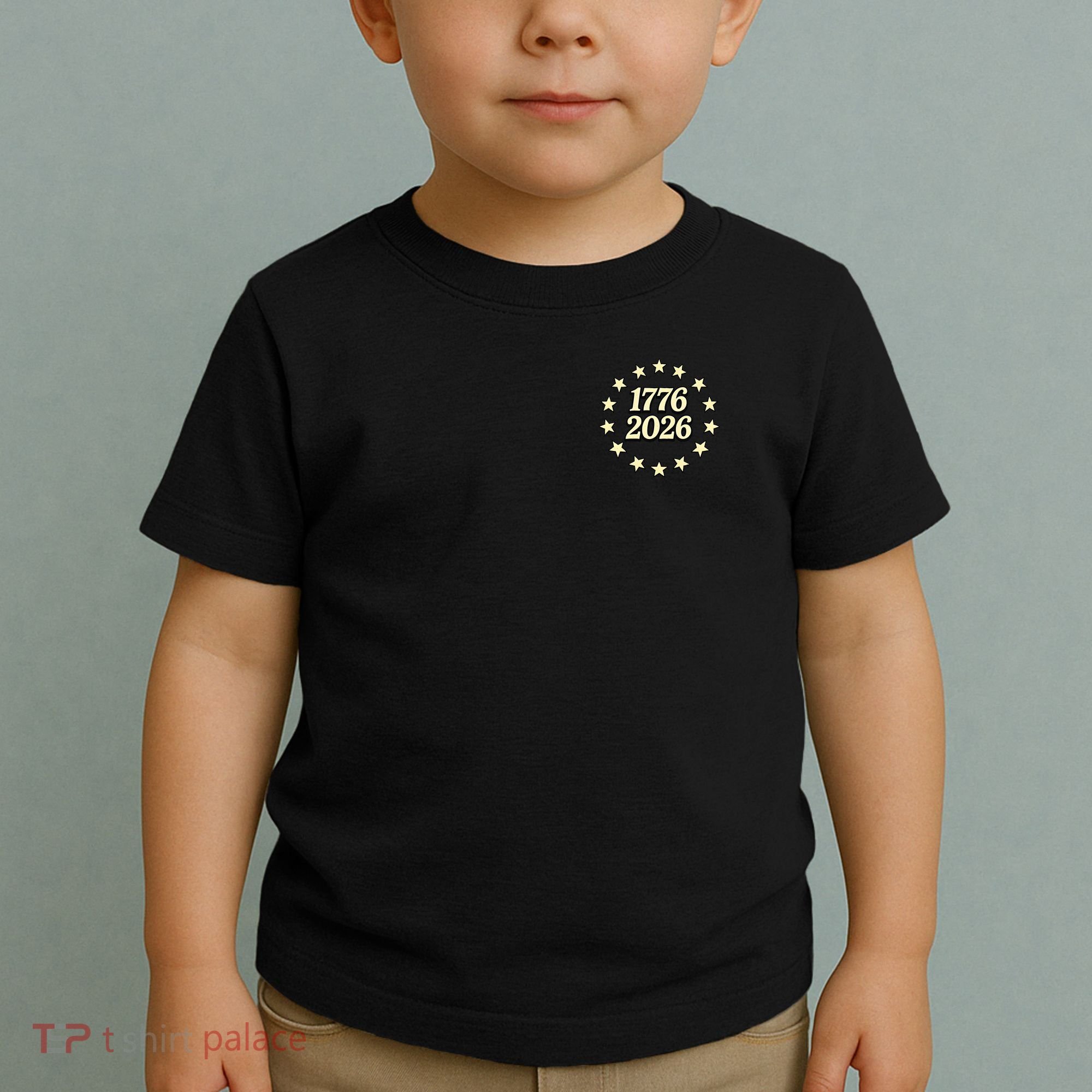250 Years American 250th Anniversary Front And Back  Toddler T-Shirt