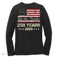 250 Years American 250th Anniversary Front And Back  Women's Long Sleeve Shirt thumb 1