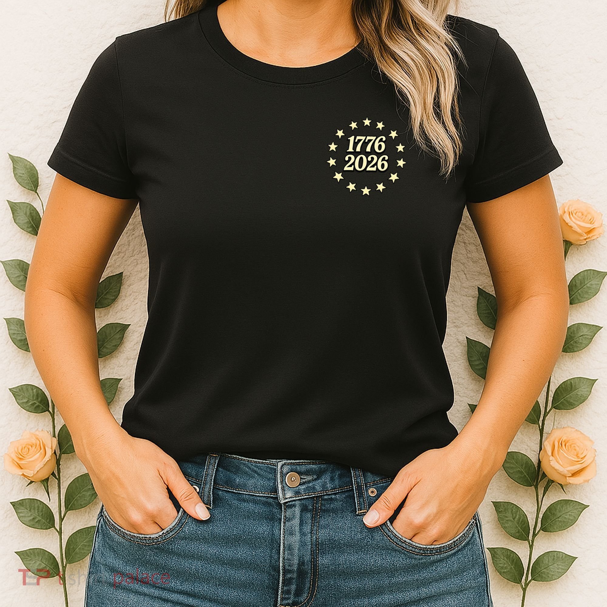 250 Years American 250th Anniversary Front And Back  Women's T-Shirt