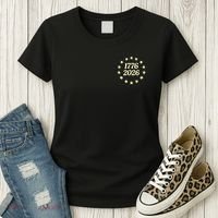 250 Years American 250th Anniversary Front And Back  Women's T-Shirt thumb 3