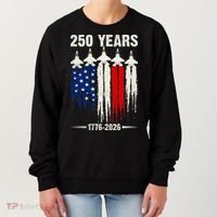 250 Years Air Force 1776-2026 250th Anniversary Of America Women's Sweatshirt thumb 0