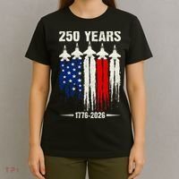 250 Years Air Force 1776-2026 250th Anniversary Of America T-Shirt thumb 4