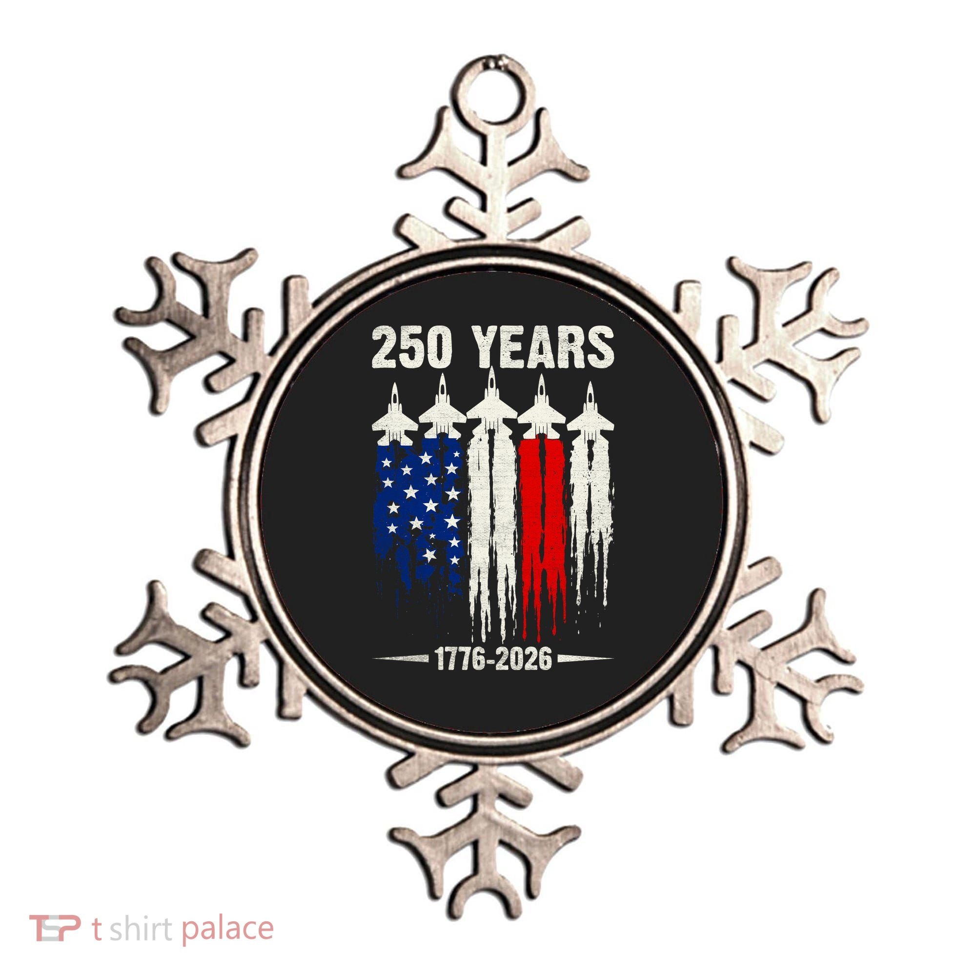 250 Years Air Force 1776-2026 250th Anniversary Of America Ornament