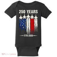 250 Years Air Force 1776-2026 250th Anniversary Of America Baby Bodysuit thumb 0