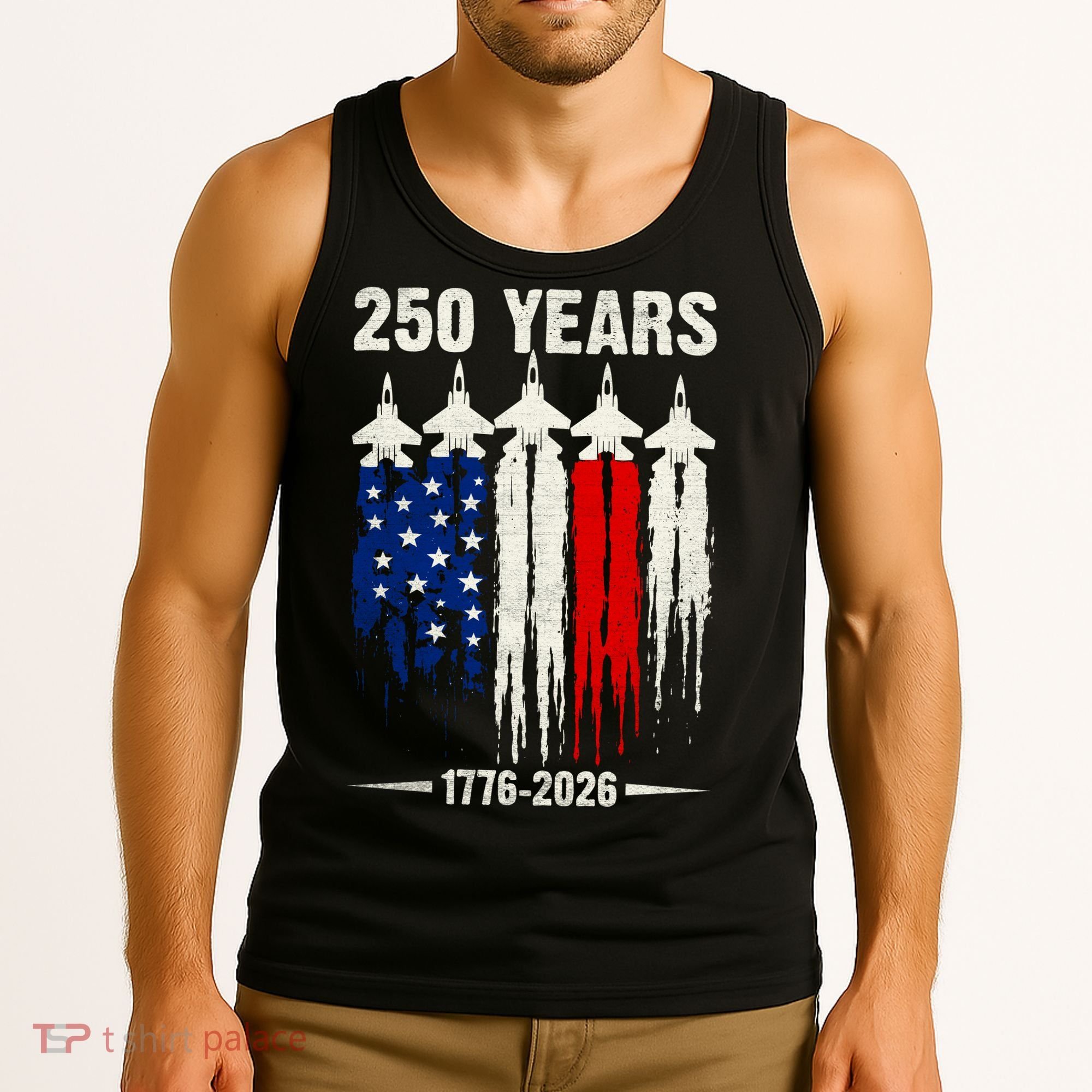 250 Years Air Force 1776-2026 250th Anniversary Of America Tank Top