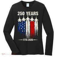 250 Years Air Force 1776-2026 250th Anniversary Of America Women's Long Sleeve Shirt thumb 0