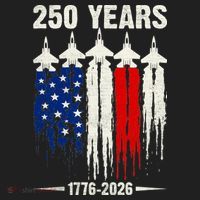 250 Years Air Force 1776-2026 250th Anniversary Of America Kids Plaid Pajama Set thumb 2
