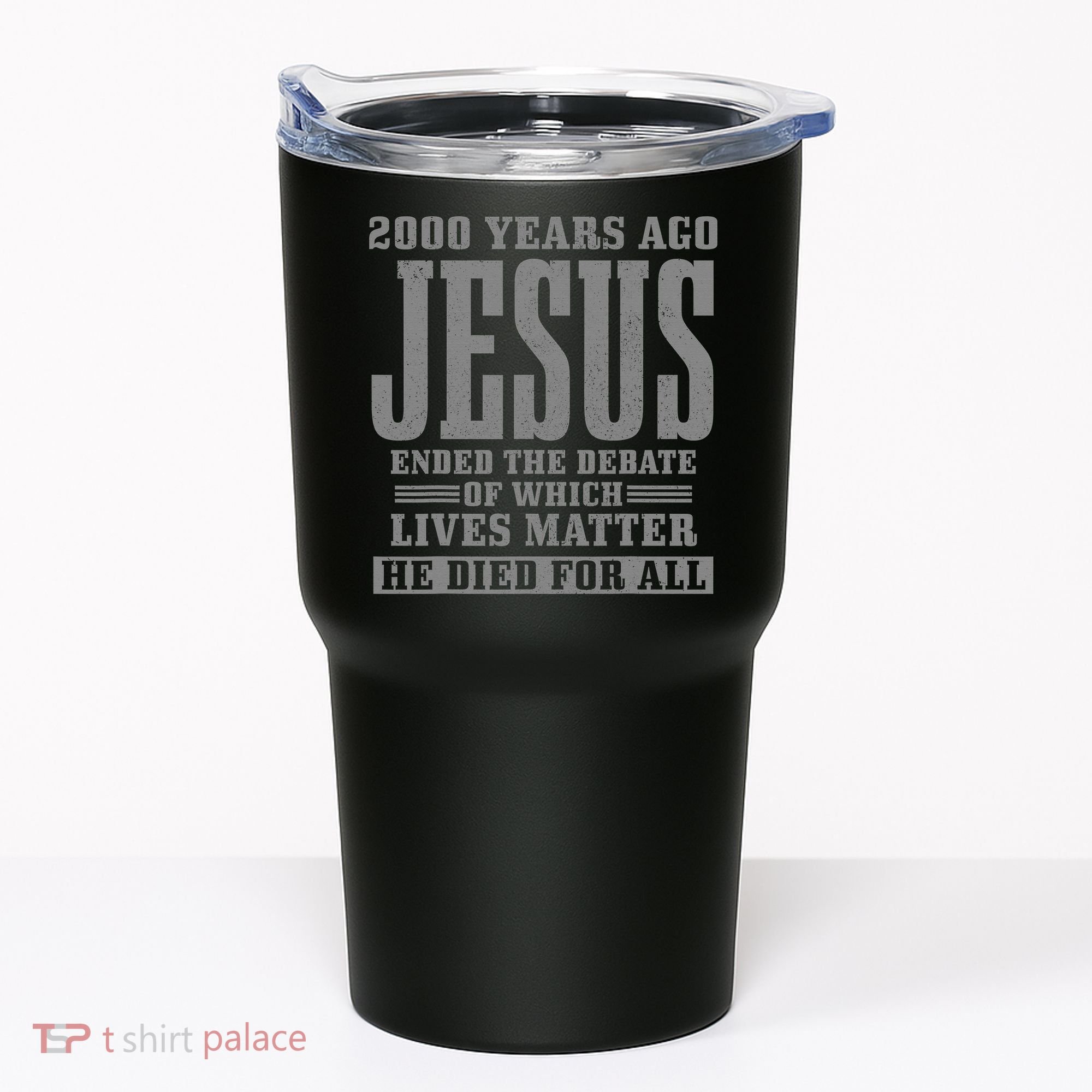 2000 Years Ago Jesus Ended the Debate Christian Believe Tumbler