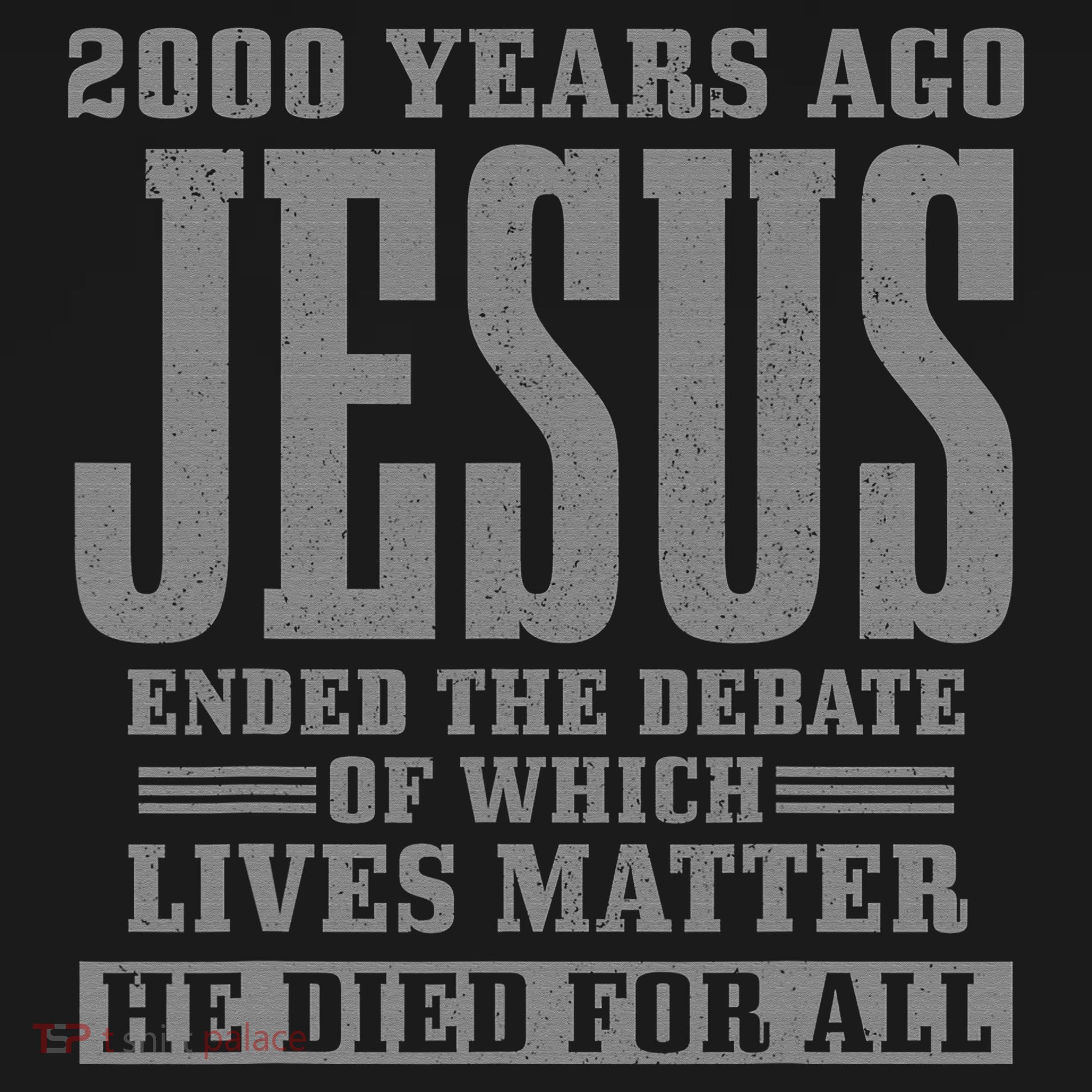 2000 Years Ago Jesus Ended the Debate Christian Believe Mousepad