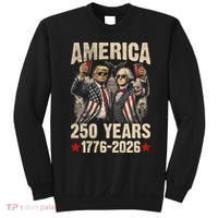 250 Years America 250th Anniversary Trump Washington Sweatshirt thumb 0