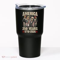 250 Years America 250th Anniversary Trump Washington Tumbler thumb 0