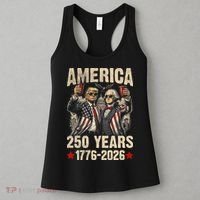 250 Years America 250th Anniversary Trump Washington Women's Tank Top thumb 3