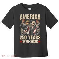 250 Years America 250th Anniversary Trump Washington Toddler T-Shirt thumb 0
