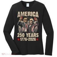 250 Years America 250th Anniversary Trump Washington Women's Long Sleeve Shirt thumb 0