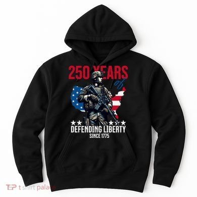 250 Years America Anniversary 250th Independence Day Hoodie