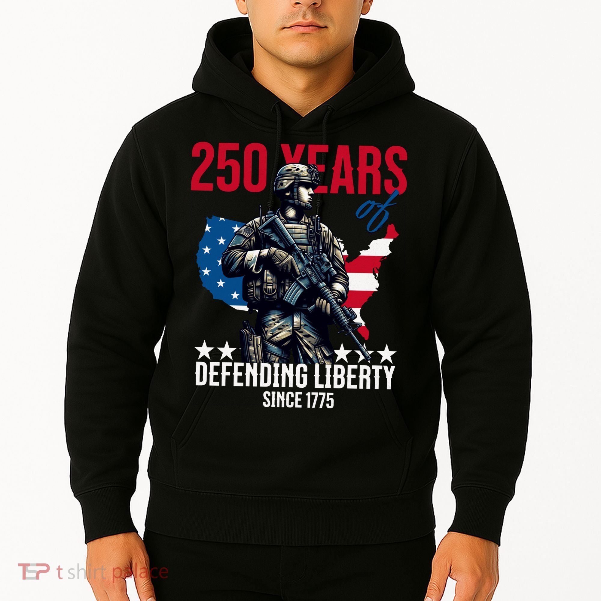 250 Years America Anniversary 250th Independence Day Hoodie