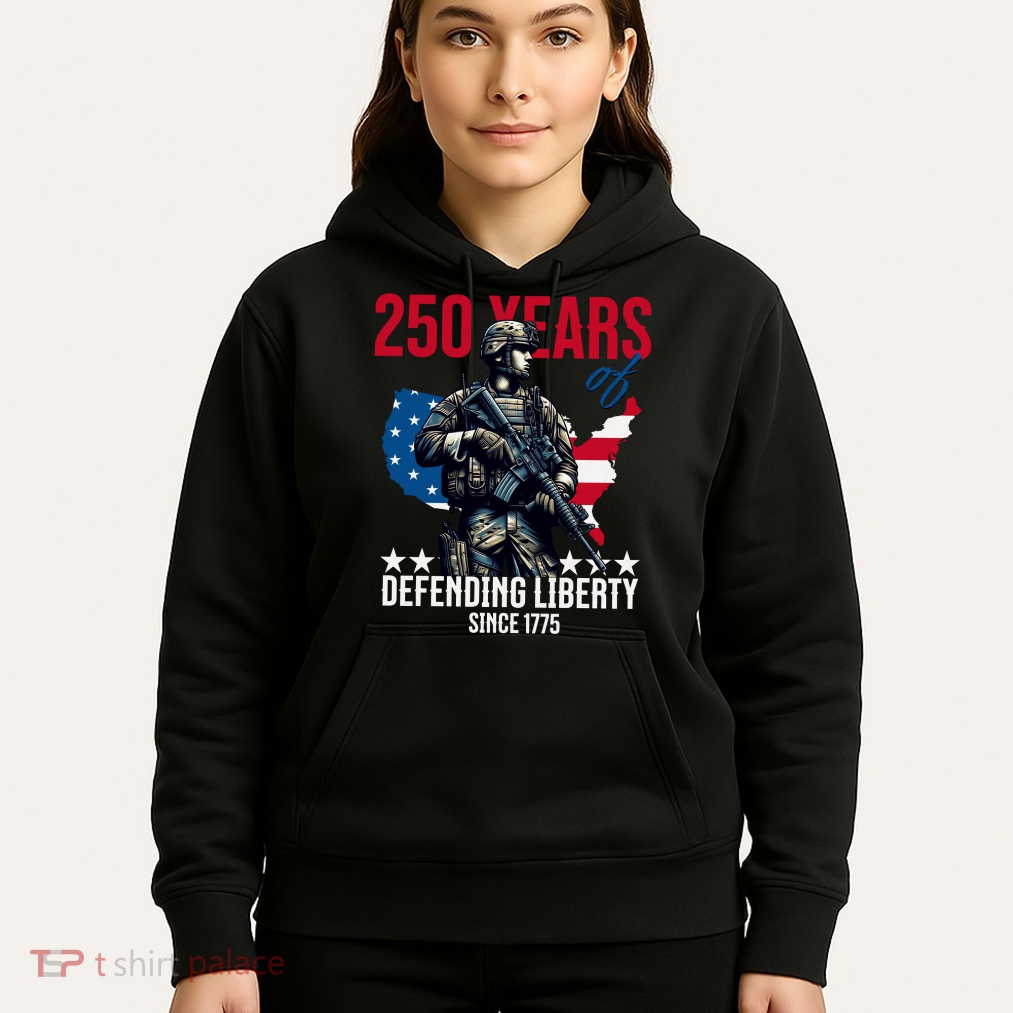 250 Years America Anniversary 250th Independence Day Hoodie