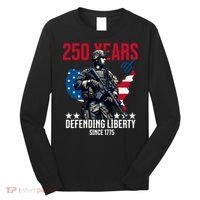 250 Years America Anniversary 250th Independence Day Long Sleeve Shirt thumb 0