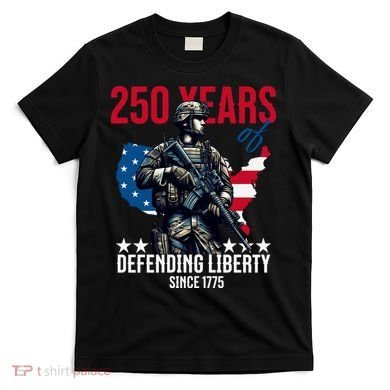 250 Years America Anniversary 250th Independence Day T-Shirt