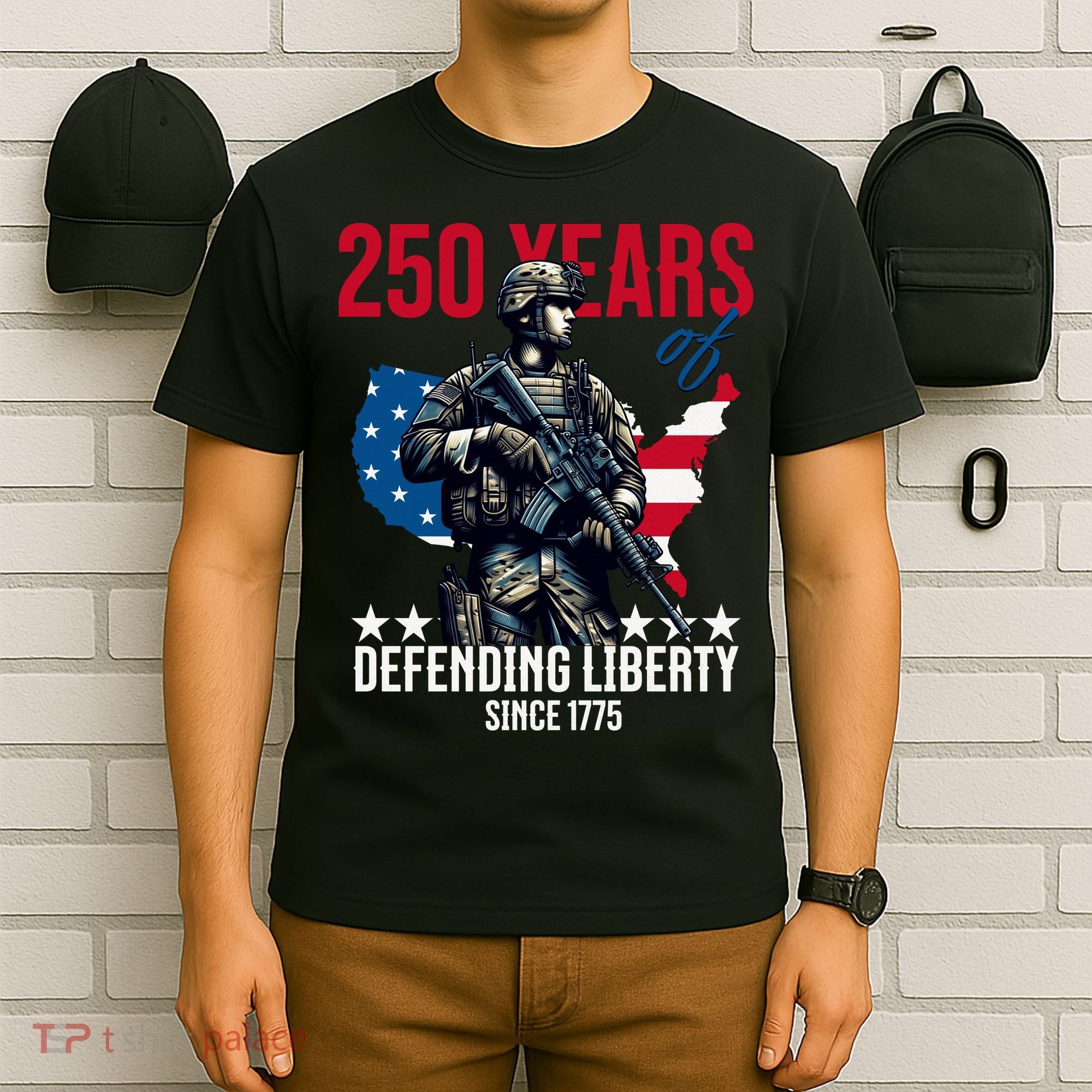 250 Years America Anniversary 250th Independence Day T-Shirt