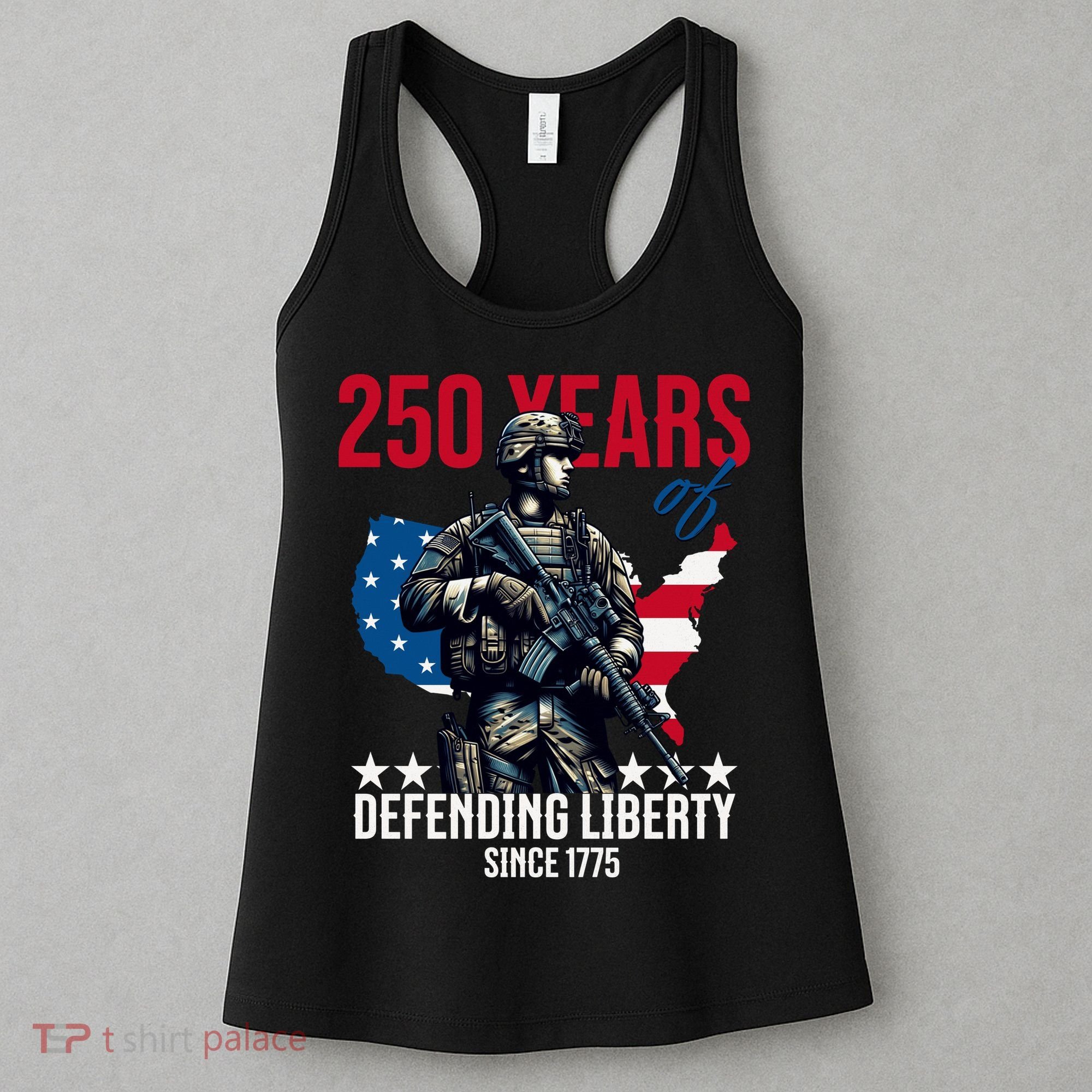 250 Years America Anniversary 250th Independence Day Women's Tank Top