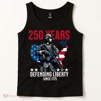 250 Years America Anniversary 250th Independence Day Tank Top thumb 2