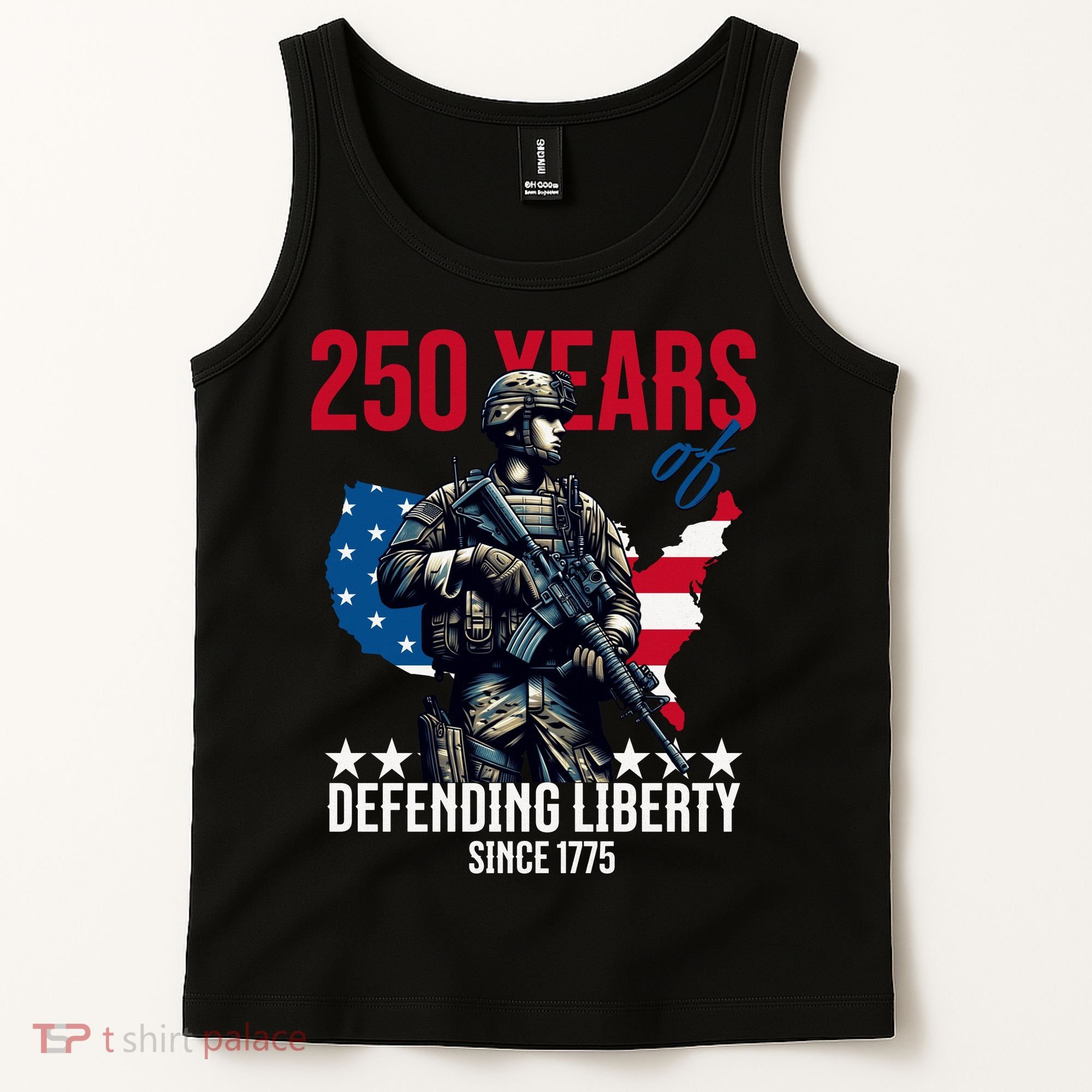250 Years America Anniversary 250th Independence Day Tank Top