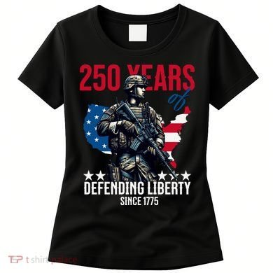 250 Years America Anniversary 250th Independence Day Women's T-Shirt