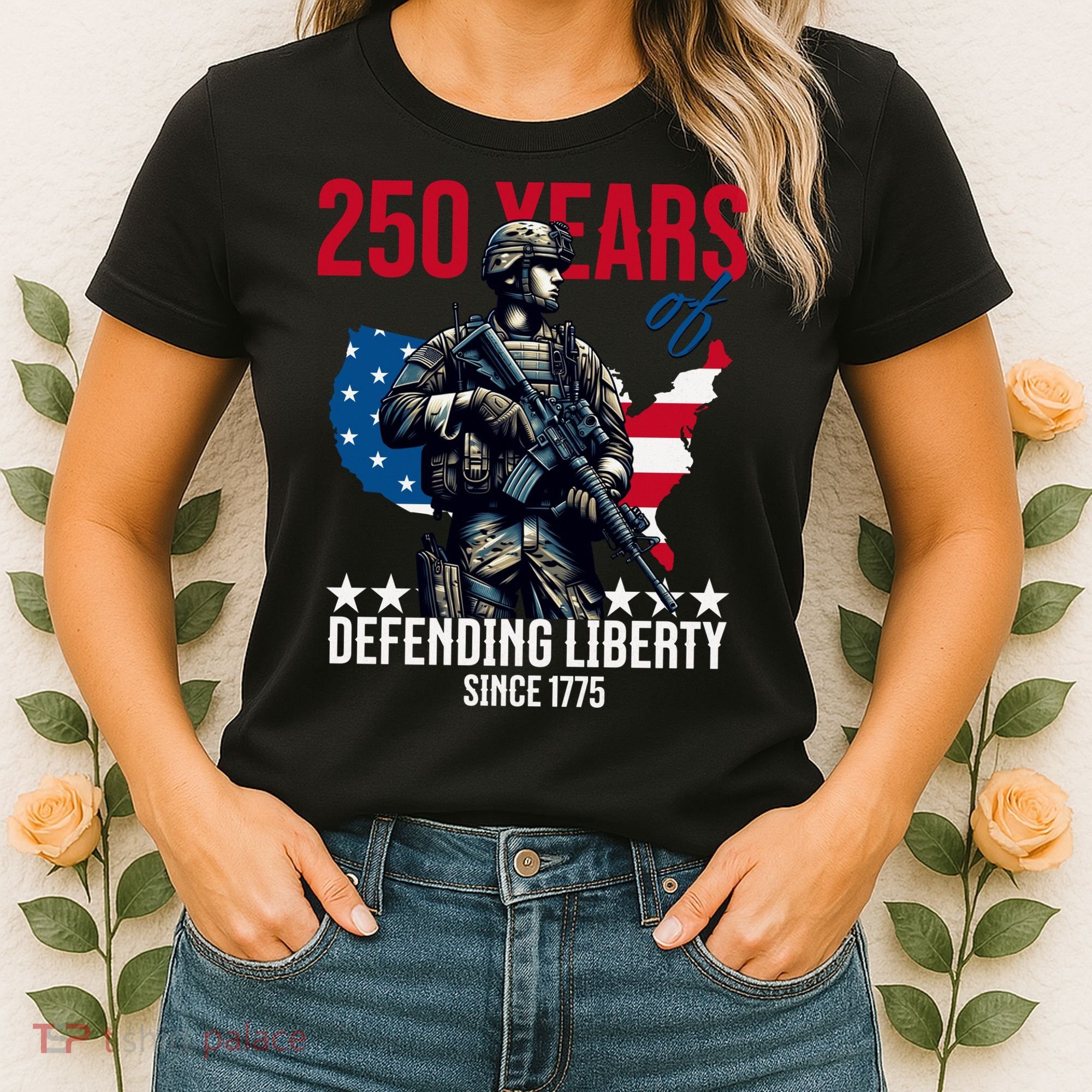 250 Years America Anniversary 250th Independence Day Women's T-Shirt