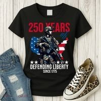 250 Years America Anniversary 250th Independence Day Women's T-Shirt thumb 3