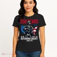 250 Years America Anniversary 250th Independence Day Women's T-Shirt thumb 4