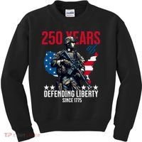 250 Years America Anniversary 250th Independence Day Kids Sweatshirt thumb 0