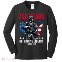 250 Years America Anniversary 250th Independence Day Kids Long Sleeve Shirt thumb 0